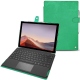 Housse cuir Microsoft Surface Pro 7 - Menthe vintage ( Pantone 562C ) 