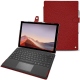 Lederschutzhülle Microsoft Surface Pro 7 - Tomate ( Pantone 187C ) 