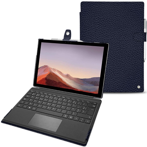 Funda de piel Microsoft Surface Pro 7Cobalt ( Pantone #2b253f ) 