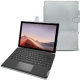 Custodia in pelle Microsoft Surface Pro 7 - Platinium ( Pantone 877C ) 