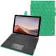 Housse cuir Microsoft Surface Pro 7 - Menthe vintage - Couture