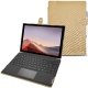 Custodia in pelle Microsoft Surface Pro 7 - Serpent sabbia