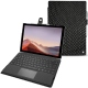 Microsoft Surface Pro 7 leather case - Serpent nero