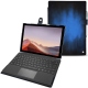 Housse cuir Microsoft Surface Pro 7 - Bleu Patine