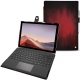 Microsoft Surface Pro 7 leather case - Rouge Patine
