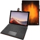 Lederschutzhülle Microsoft Surface Pro 7 - Fauve Patine