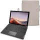 Lederschutzhülle Microsoft Surface Pro 7 - Taupe innocent