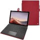 Custodia in pelle Microsoft Surface Pro 7 - Rouge passion