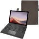 Housse cuir Microsoft Surface Pro 7 - Gris Veggie