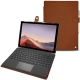 Custodia in pelle Microsoft Surface Pro 7 - Marron Veggie