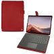 Capa em pele Microsoft Surface Pro X - Rouge ( Nappa - Pantone 199C ) 