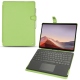 Custodia in pelle Microsoft Surface Pro X - Vert olive ( Nappa - Pantone 578U ) 