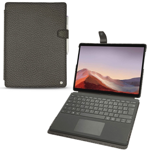 Funda de piel Microsoft Surface ProXAnthracite ( Pantone #41403c ) 