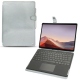Funda de piel Microsoft Surface Pro X - Platinium ( Pantone 877C ) 