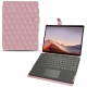Custodia in pelle Microsoft Surface Pro X - Rose - Couture ( Nappa - Pantone 2365C ) 