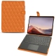 Custodia in pelle Microsoft Surface Pro X - Orange - Couture ( Nappa - Pantone 1495U ) 
