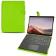 硬质真皮保护套 Microsoft Surface Pro X - Vert fluo