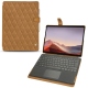 Custodia in pelle Microsoft Surface Pro X - Castan esparciate - Couture