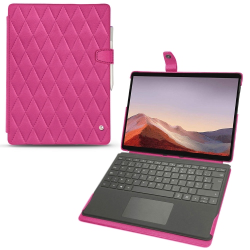 가죽 커버 Microsoft Surface Pro XRose BB - Couture ( Pantone #DB599F )