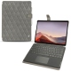 Housse cuir Microsoft Surface Pro X - Acier vintage - Couture