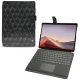 Microsoft Surface Pro X leather case - Onyx - Couture