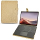 Microsoft Surface Pro X leather case - Serpent sabbia