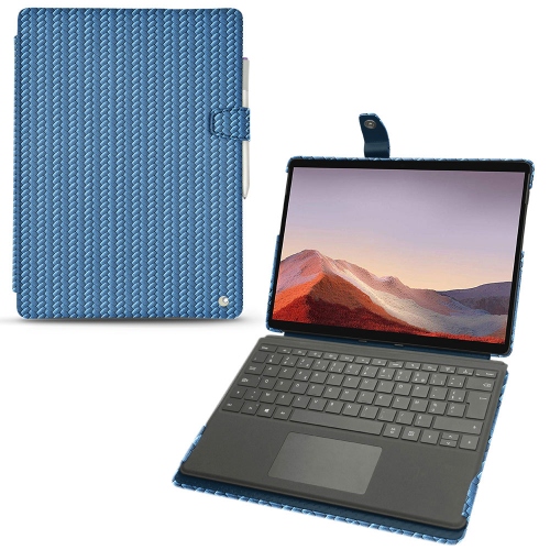 가죽 커버 Microsoft Surface Pro XAbaca ishia ( Pantone #395775 ) 