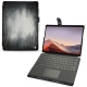 Custodia in pelle Microsoft Surface Pro X - Gris Patine
