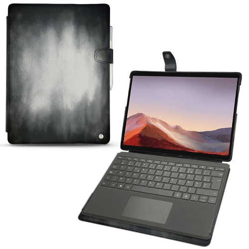Housse cuir Microsoft Surface Pro XGris Patine
