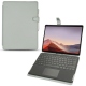 Custodia in pelle Microsoft Surface Pro X - Gris PU