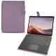 Custodia in pelle Microsoft Surface Pro X - Lilas PU