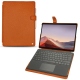 Housse cuir Microsoft Surface Pro X - Orange vibrant