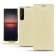 Capa em pele Sony Xperia 1 II - Beige ( Nappa - Pantone 7502C ) 
