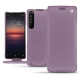硬质真皮保护套 Sony Xperia 1 II - Lilas ( Nappa - Pantone 2645U ) 