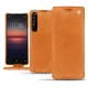 Funda de piel Sony Xperia 1 II - Mandarine vintage ( Pantone 165C ) 