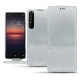 Custodia in pelle Sony Xperia 1 II - Platinium ( Pantone 877C ) 