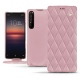 Funda de piel Sony Xperia 1 II - Rose - Couture ( Nappa - Pantone 2365C ) 