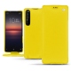 Funda de piel Sony Xperia 1 II - Jaune fluo
