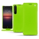 Housse cuir Sony Xperia 1 II - Vert fluo