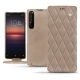 Funda de piel Sony Xperia 1 II - Taupe vintage - Couture