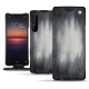 Custodia in pelle Sony Xperia 1 II - Gris Patine