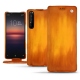 Funda de piel Sony Xperia 1 II - Orange Patine