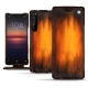 Custodia in pelle Sony Xperia 1 II - Fauve Patine