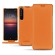 Housse cuir Sony Xperia 1 II - Orange PU