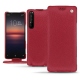 Sony Xperia 1 II leather case - Rouge passion