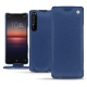 Custodia in pelle Sony Xperia 1 II - Bleu frisson