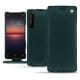 Custodia in pelle Sony Xperia 1 II - Vert séduisant