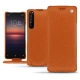 Custodia in pelle Sony Xperia 1 II - Orange vibrant