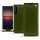 Custodia in pelle Sony Xperia 1 II - Vert Veggie