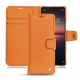 Capa em pele Sony Xperia 1 II - Orange ( Nappa - Pantone 1495U ) 